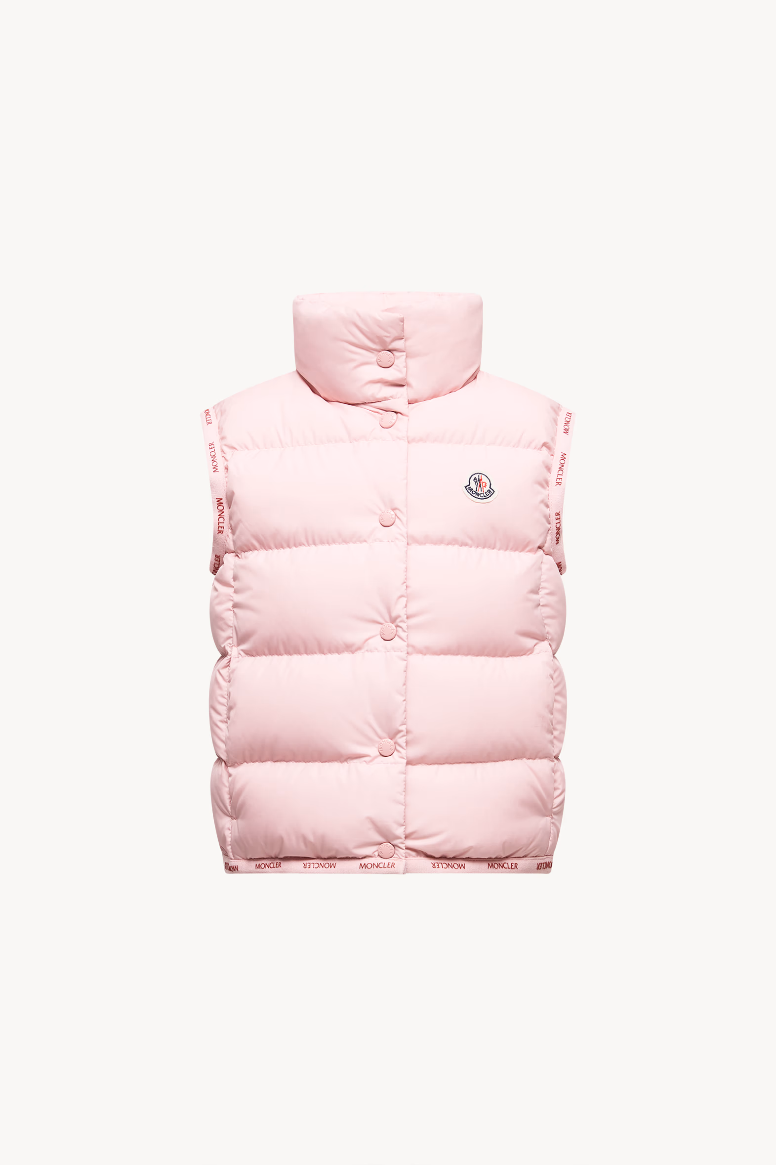 Badia Down Vest Girl Pink Moncler 0